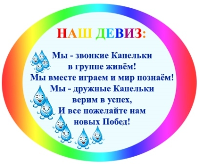 Представить группу. Девиз группы капельки в детском саду. Девиз группы капелька. Логотип группы капельки. Эмблема группы капельки в детском саду.